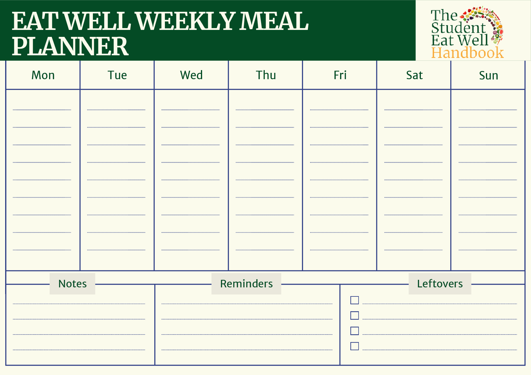 weeklymealplanner