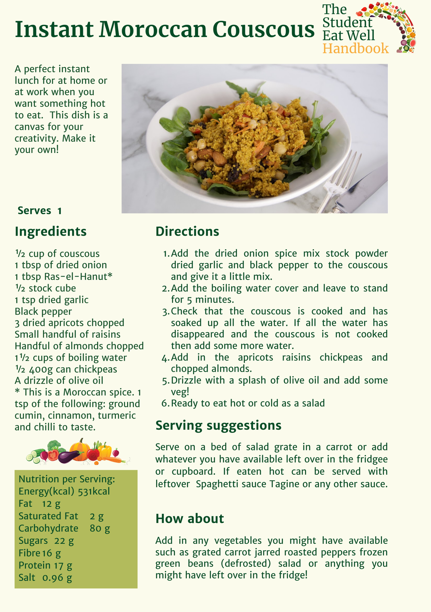 Instant Moroccan Couscous