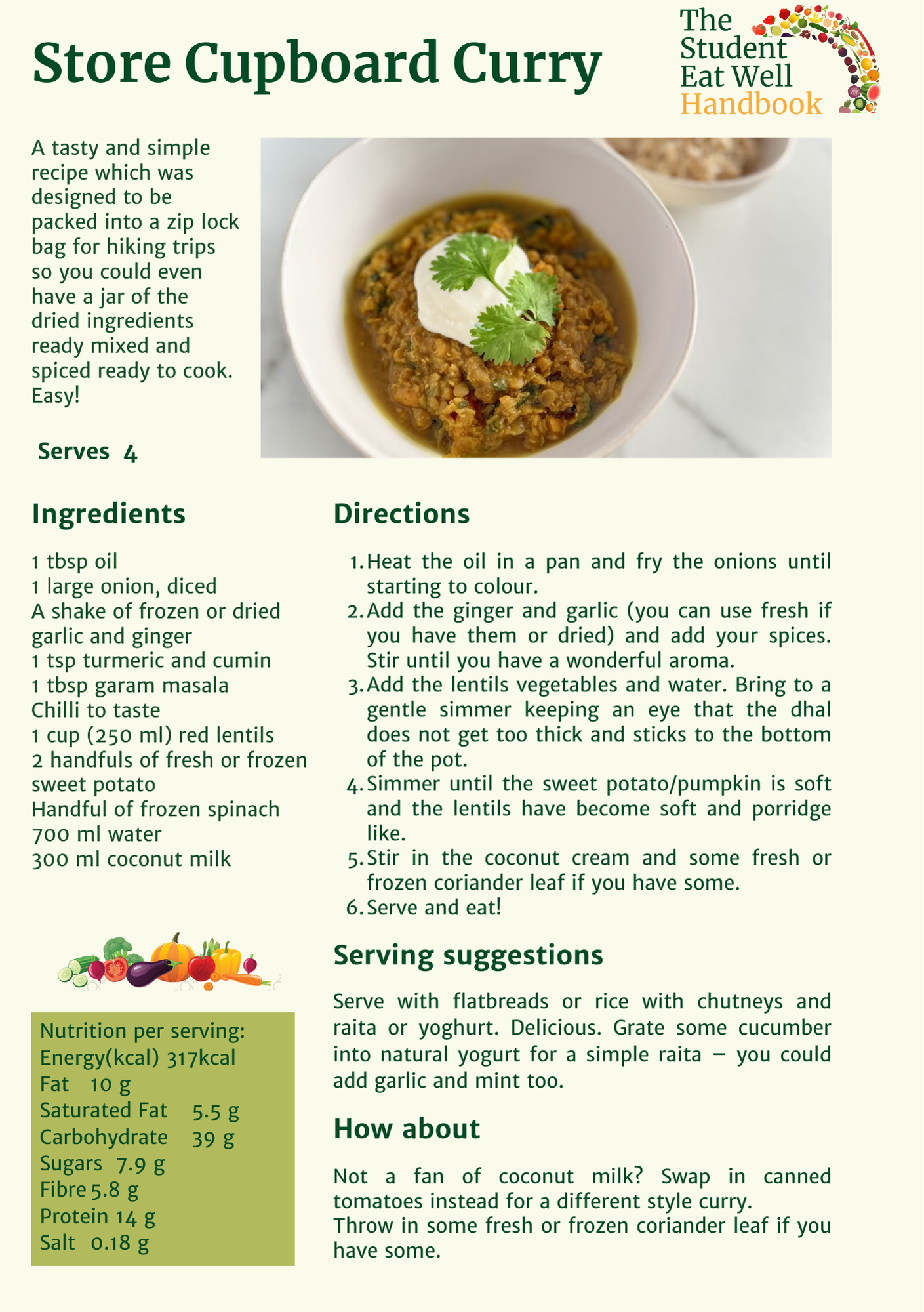 Store Cupboard Curry